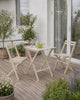 Ensemble bistrot - acacia sable