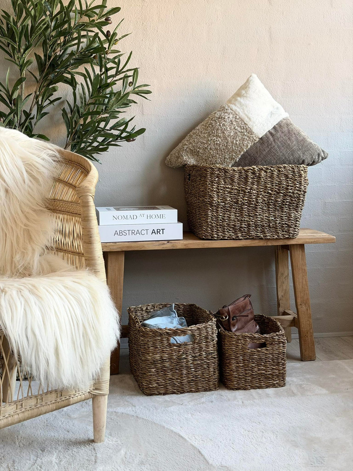 Paniers de rangement - Lot de 3