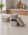 Boîtes de rangement en silicone - Lot de 3