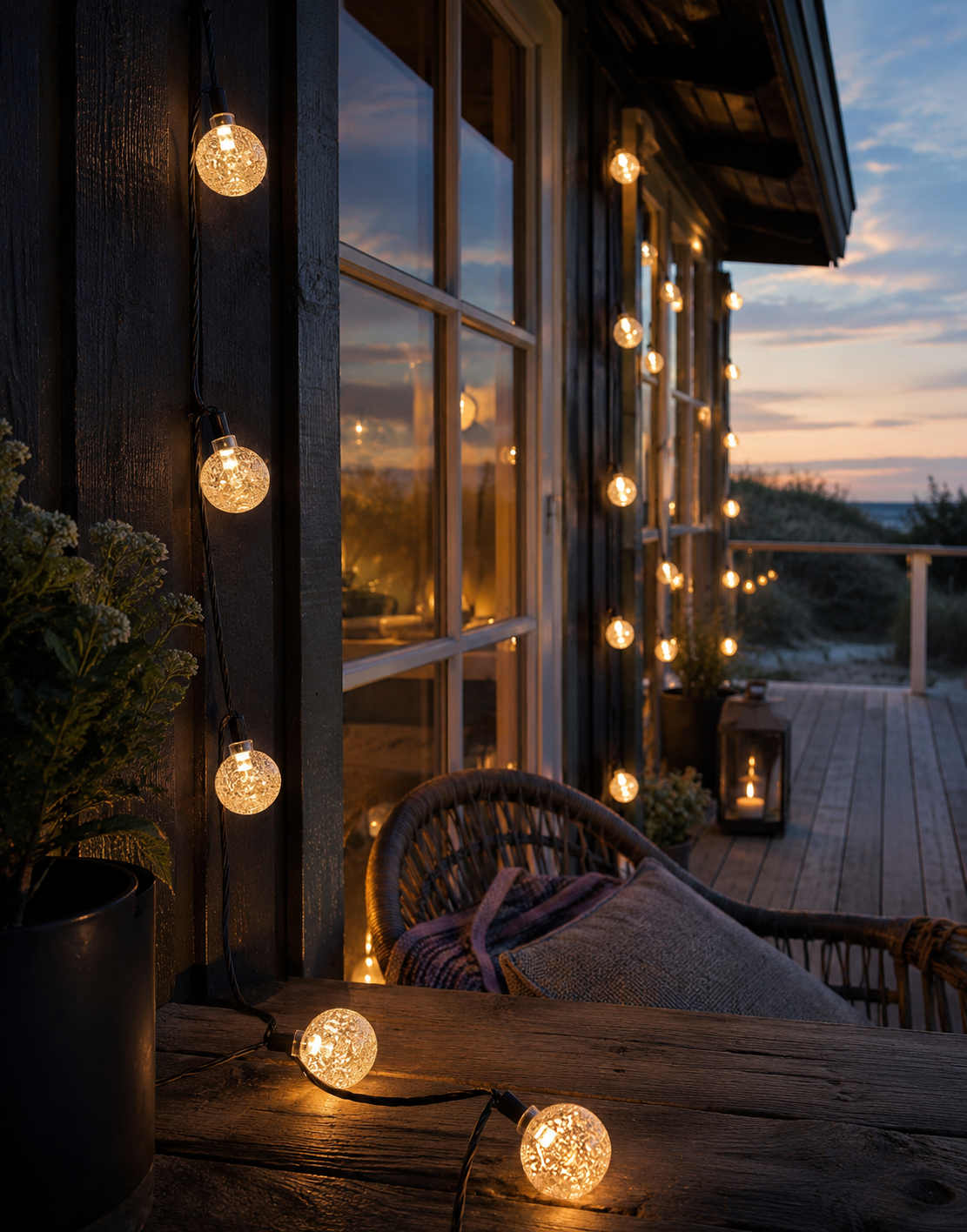 Guirlande lumineuse Bella – Énergie solaire