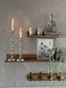 Chandelier Silver pour cierges - plusieurs tailles