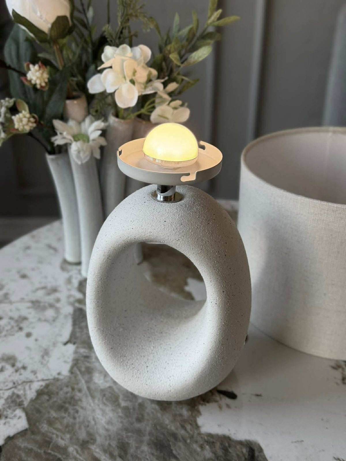 Lampe de table rechargeable avec commande tactile