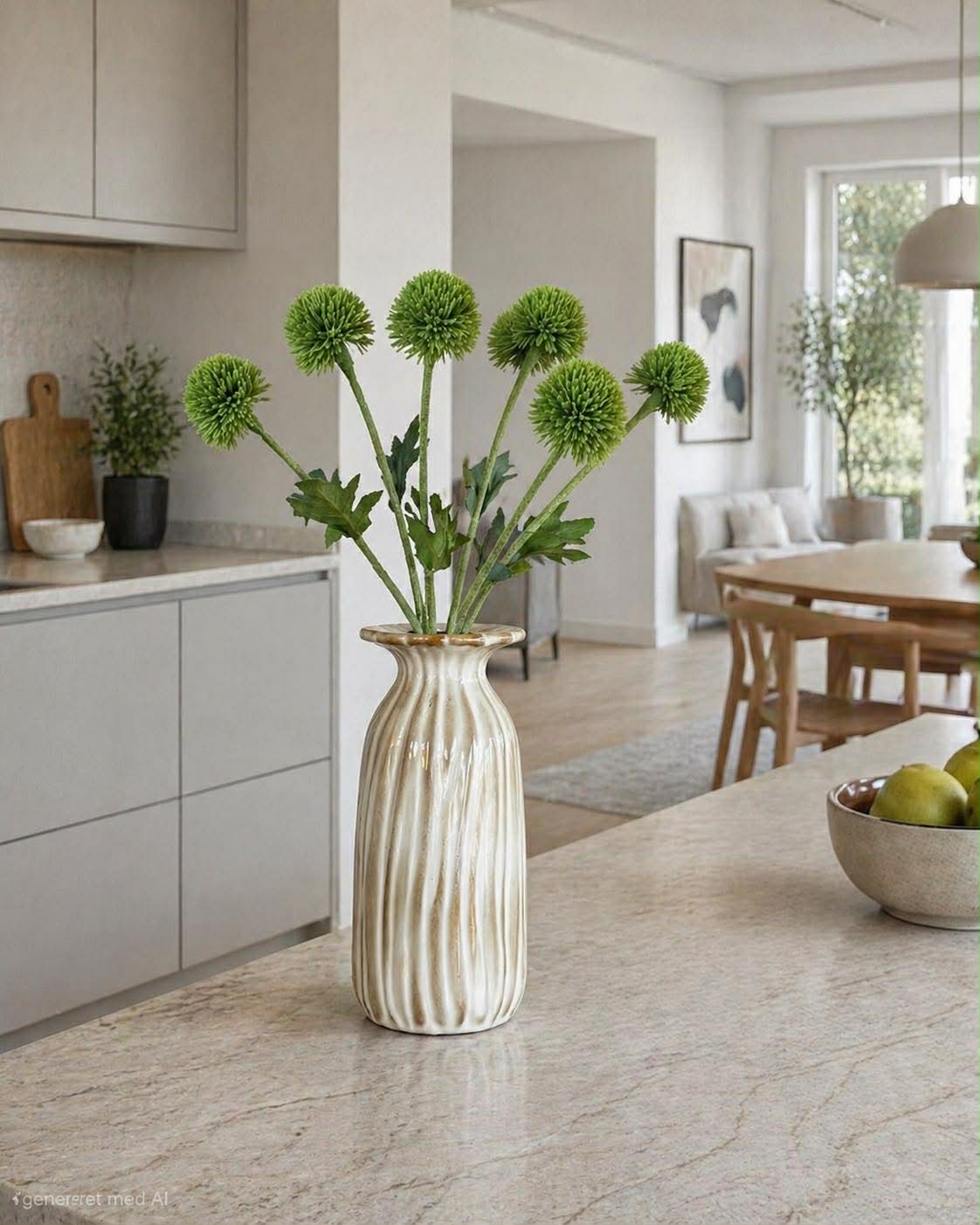 Tiges de fleurs en botte - Lime