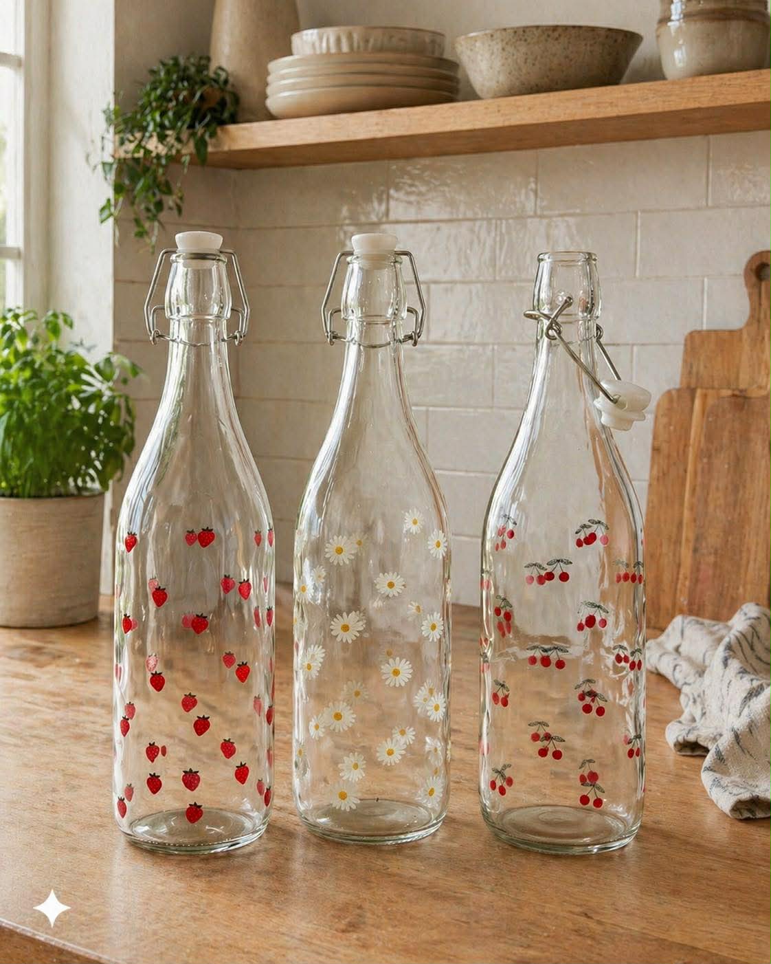 Bouteille à eau - Fraise