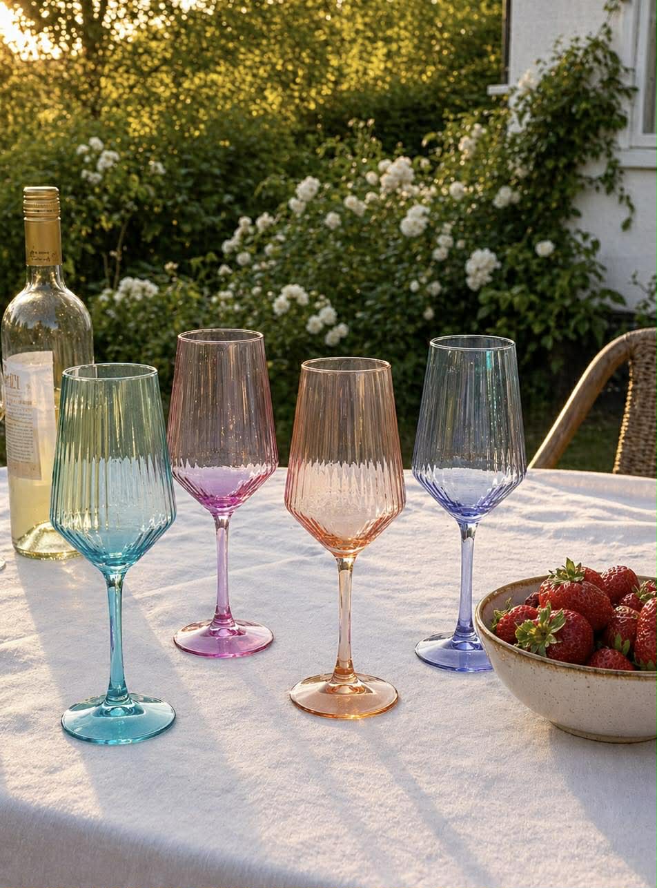 Verre à vin Aurora - Color MIX