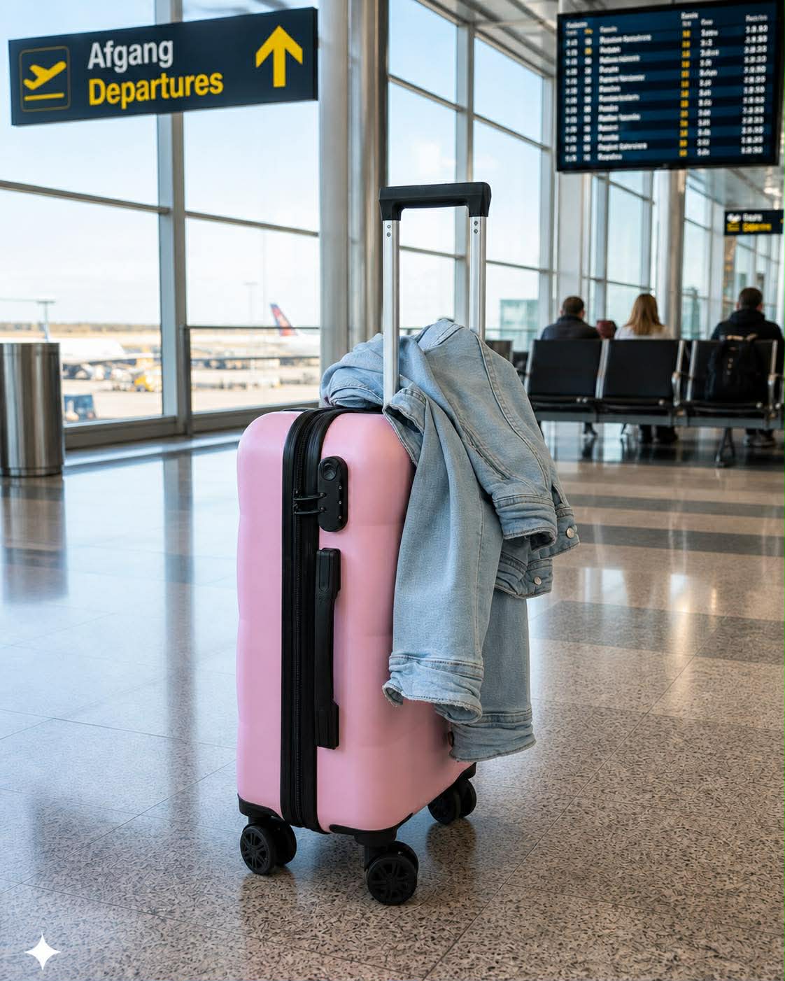 Valise trolley - Rose