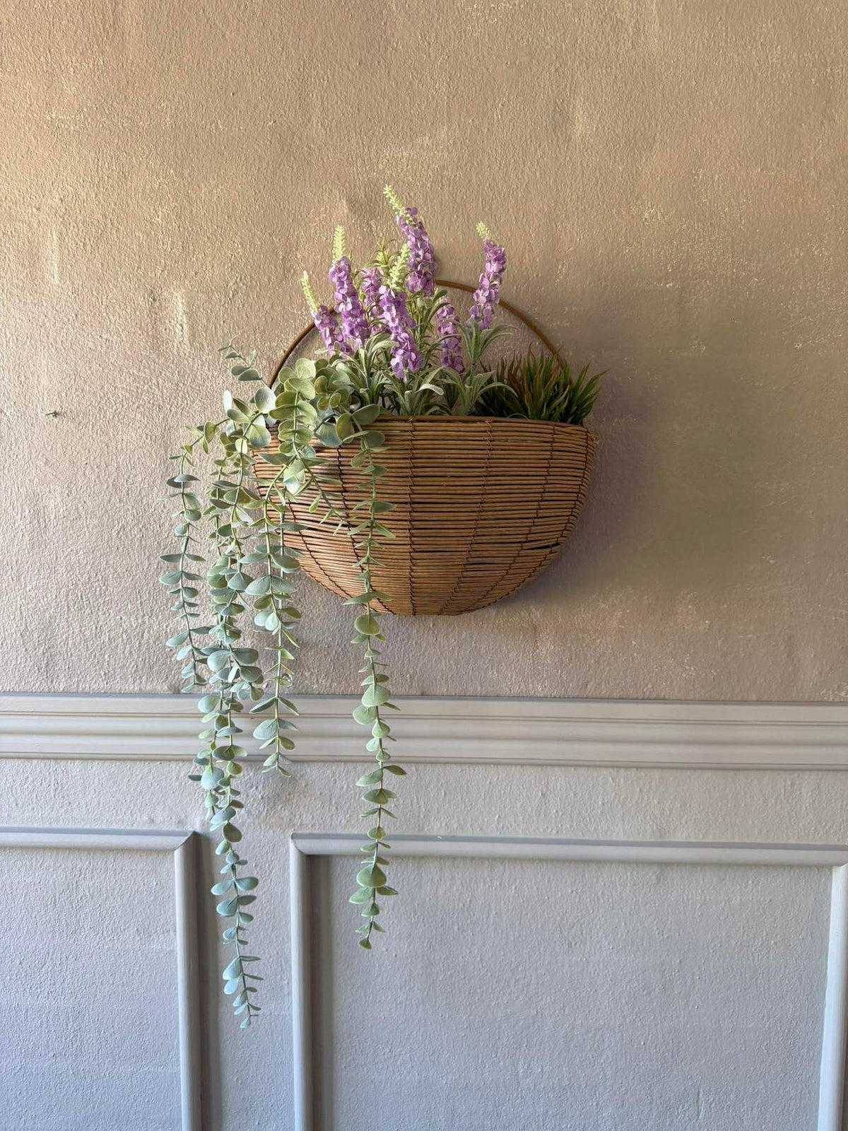 Panier à plantes mural