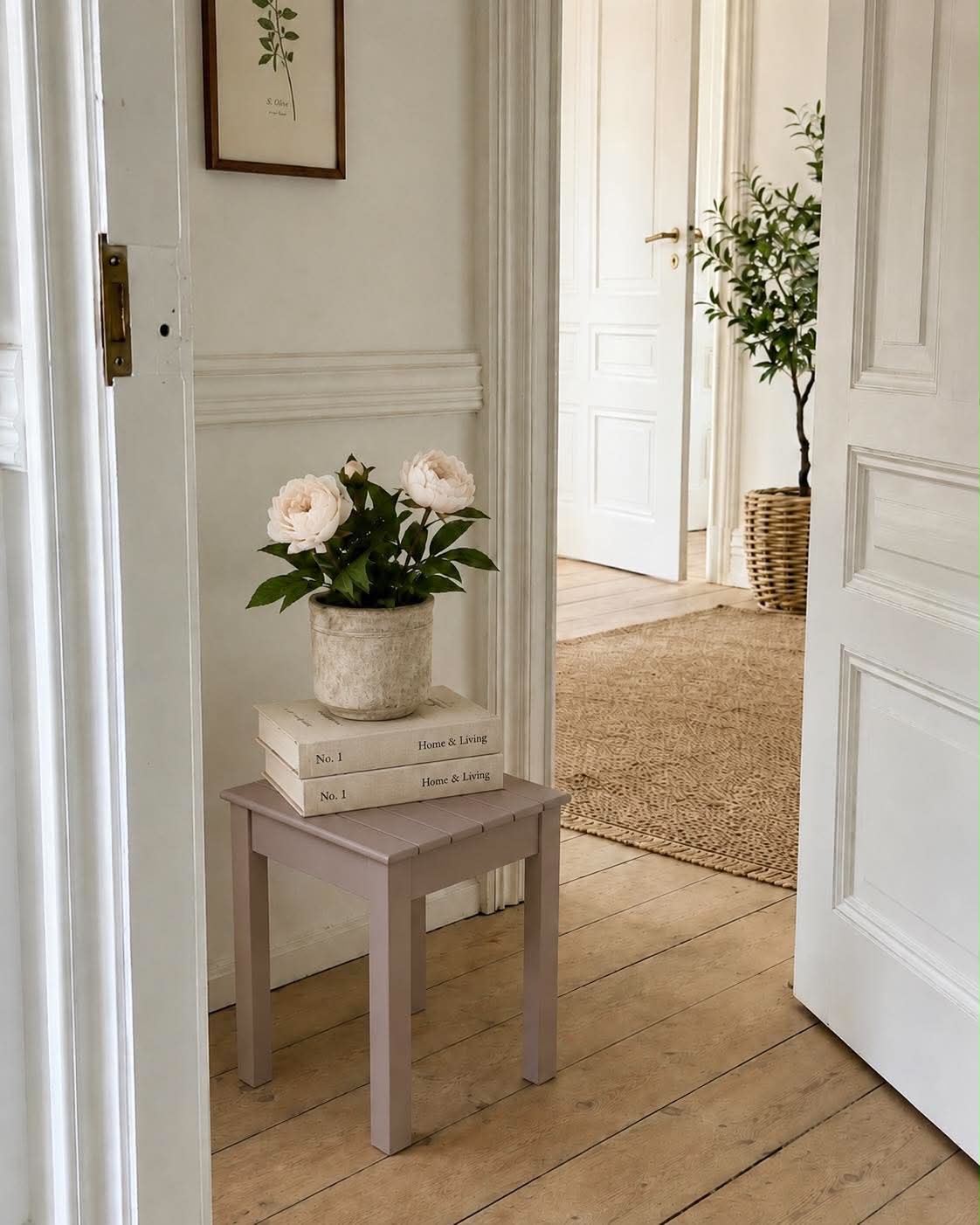 Tabouret taupe - pour intérieur / extérieur