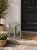 Tabouret vert poussiéreux - pour intérieur / extérieur