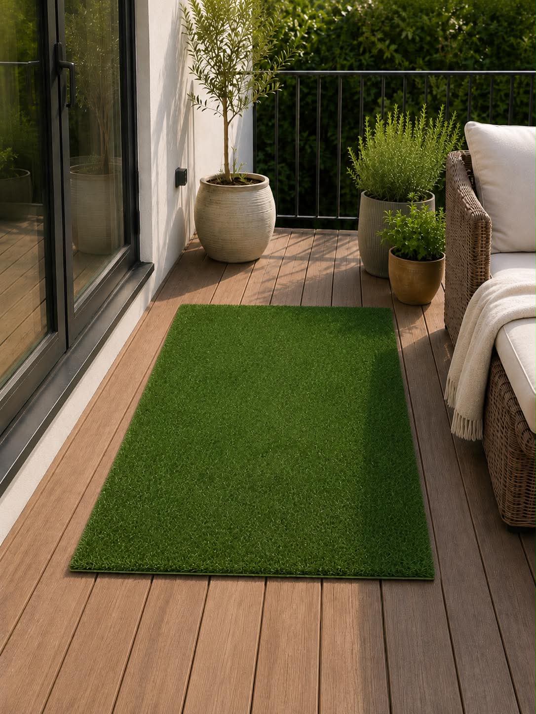 Gazon synthétique 1 x 2 m