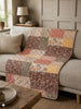 Plaid de pique-nique - Patchwork brun