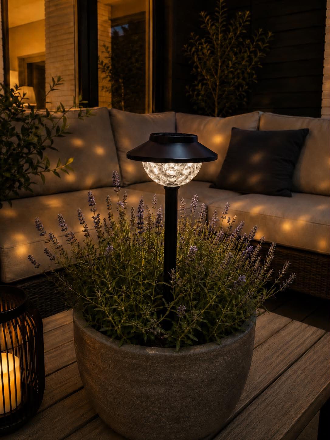 Lampe de jardin Joyce solaire