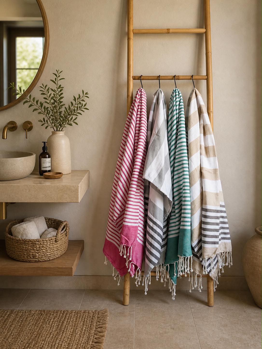 Serviette de hammam - Plusieurs couleurs