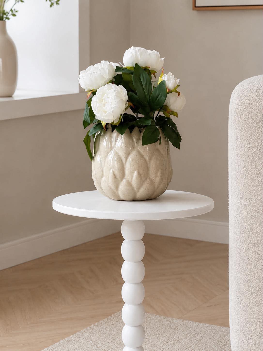 Table d’appoint - Blanc 50x35
