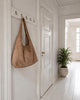 Shopper daim - Nude brown