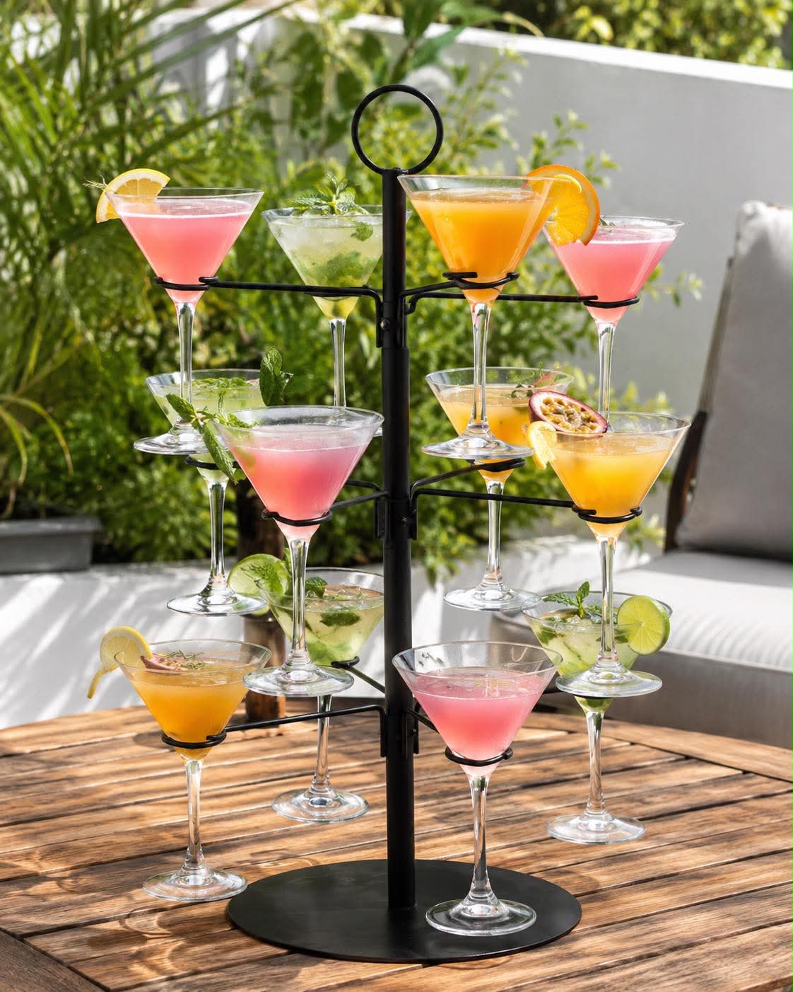 Présentoir pour boissons et dessert