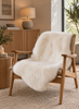 Peau d’agneau White/creme – Peau naturelle douce