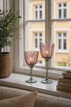 Chandelier flower - Rose / vert