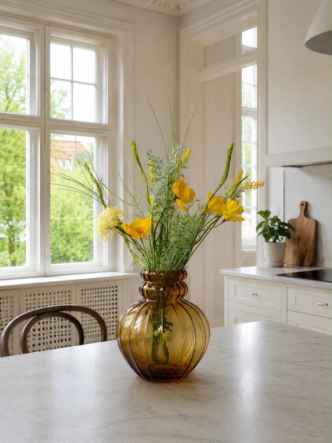 Vase Mary - Ambre