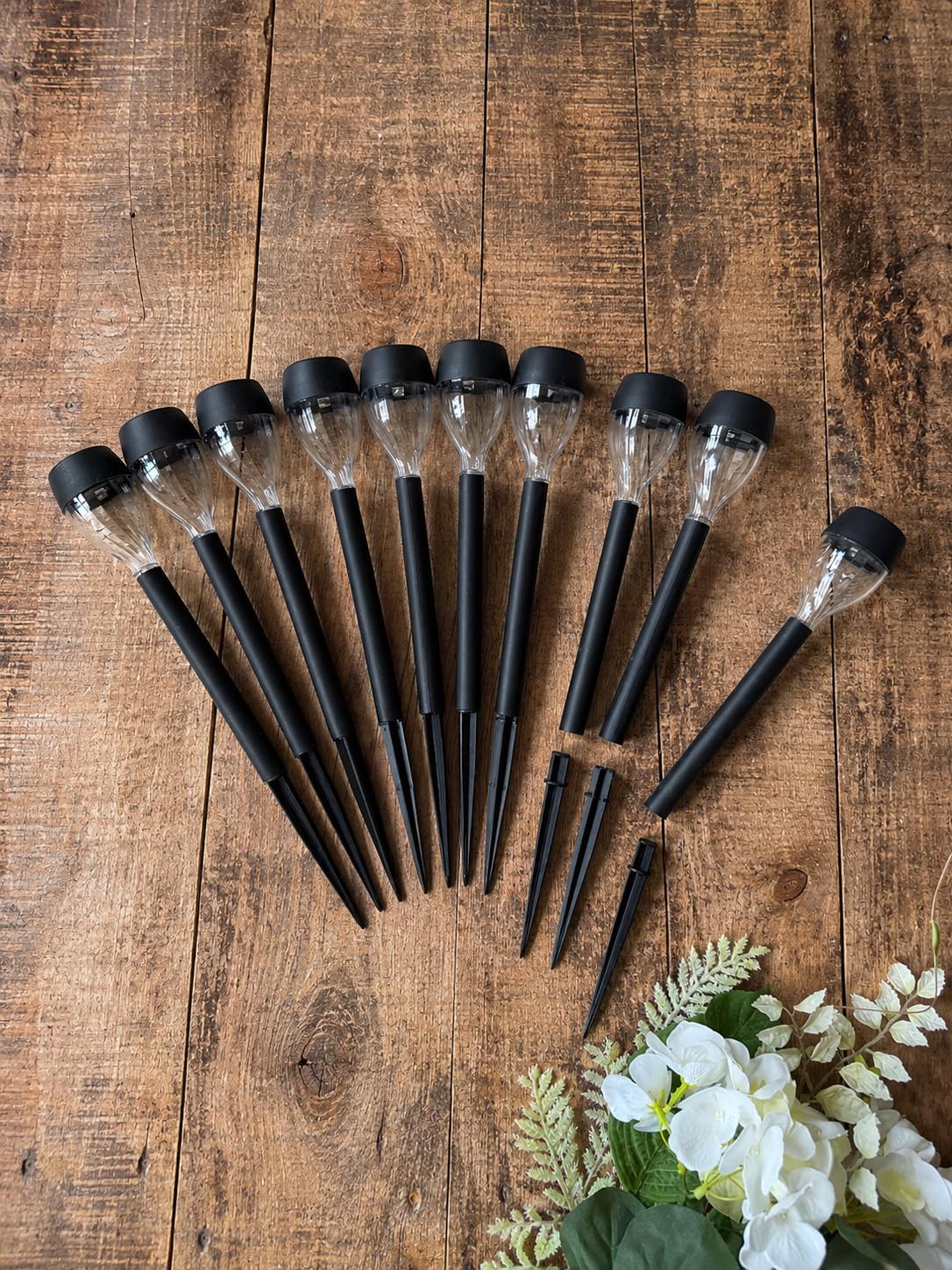 Torches solaires - Lot de 10 pièces