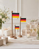 Drapeau allemand wood - Plusieurs tailles