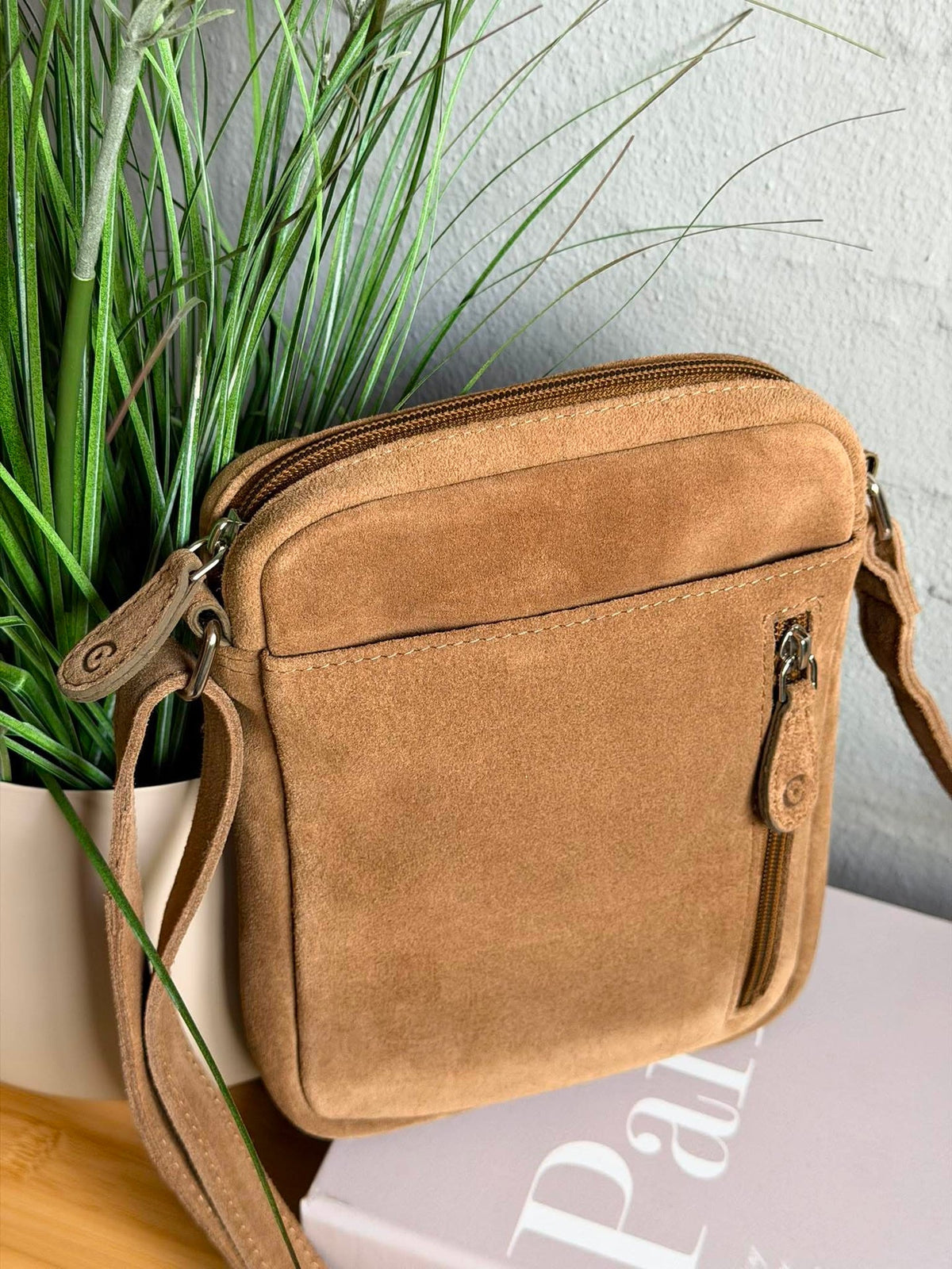 Pochette pour téléphone Daily – Suede beige