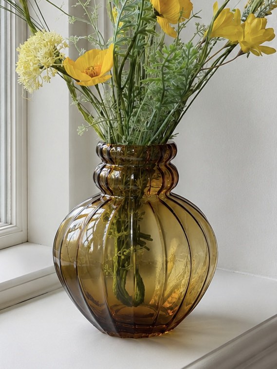 Vase Mary - Ambre