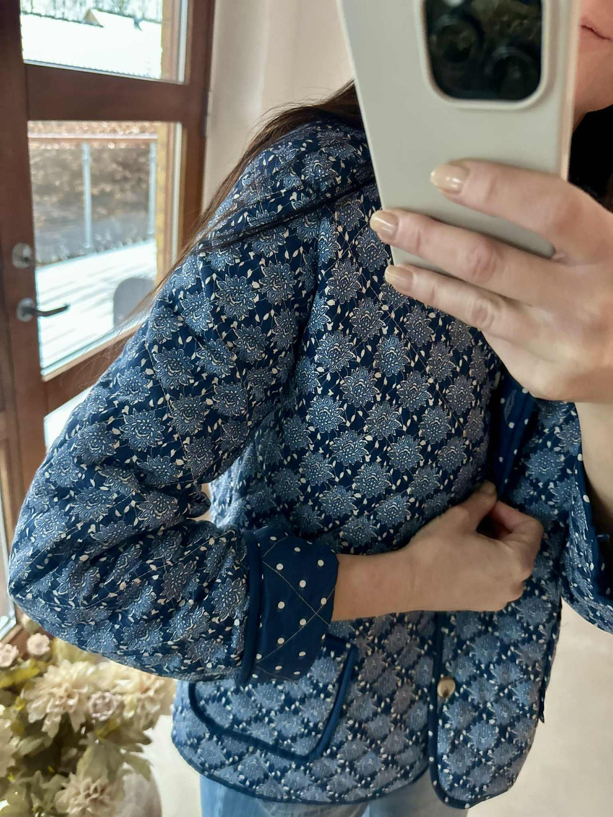 Veste en quilt - Avril navy