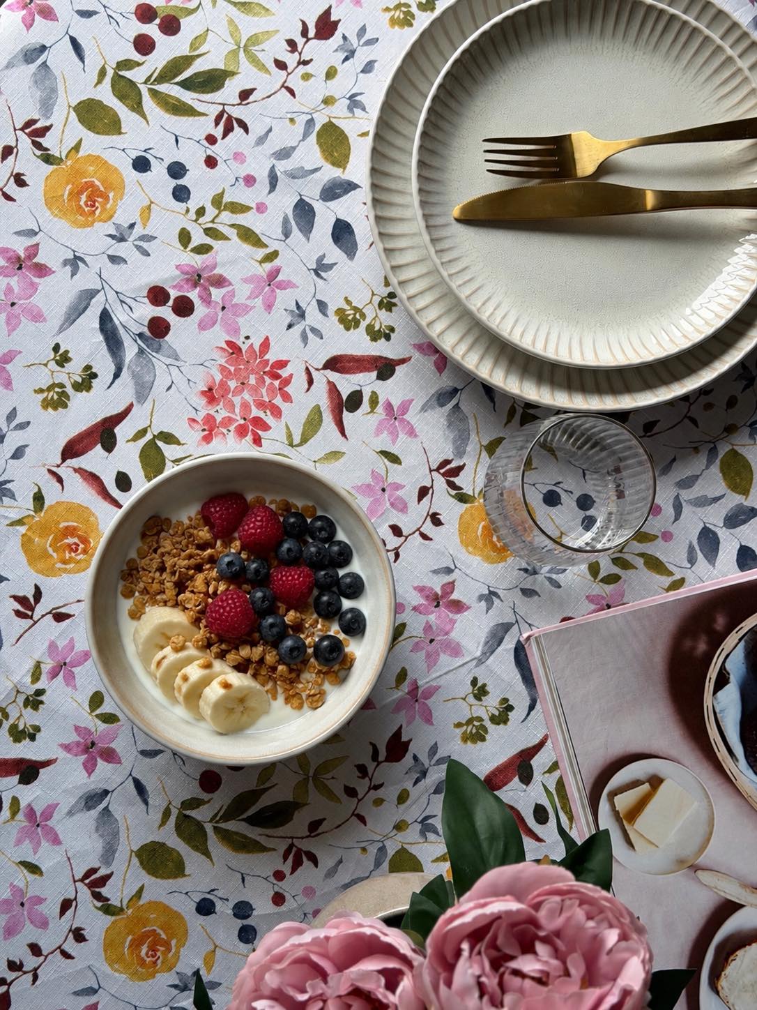 Nappe Flora 130x180 cm - MIX