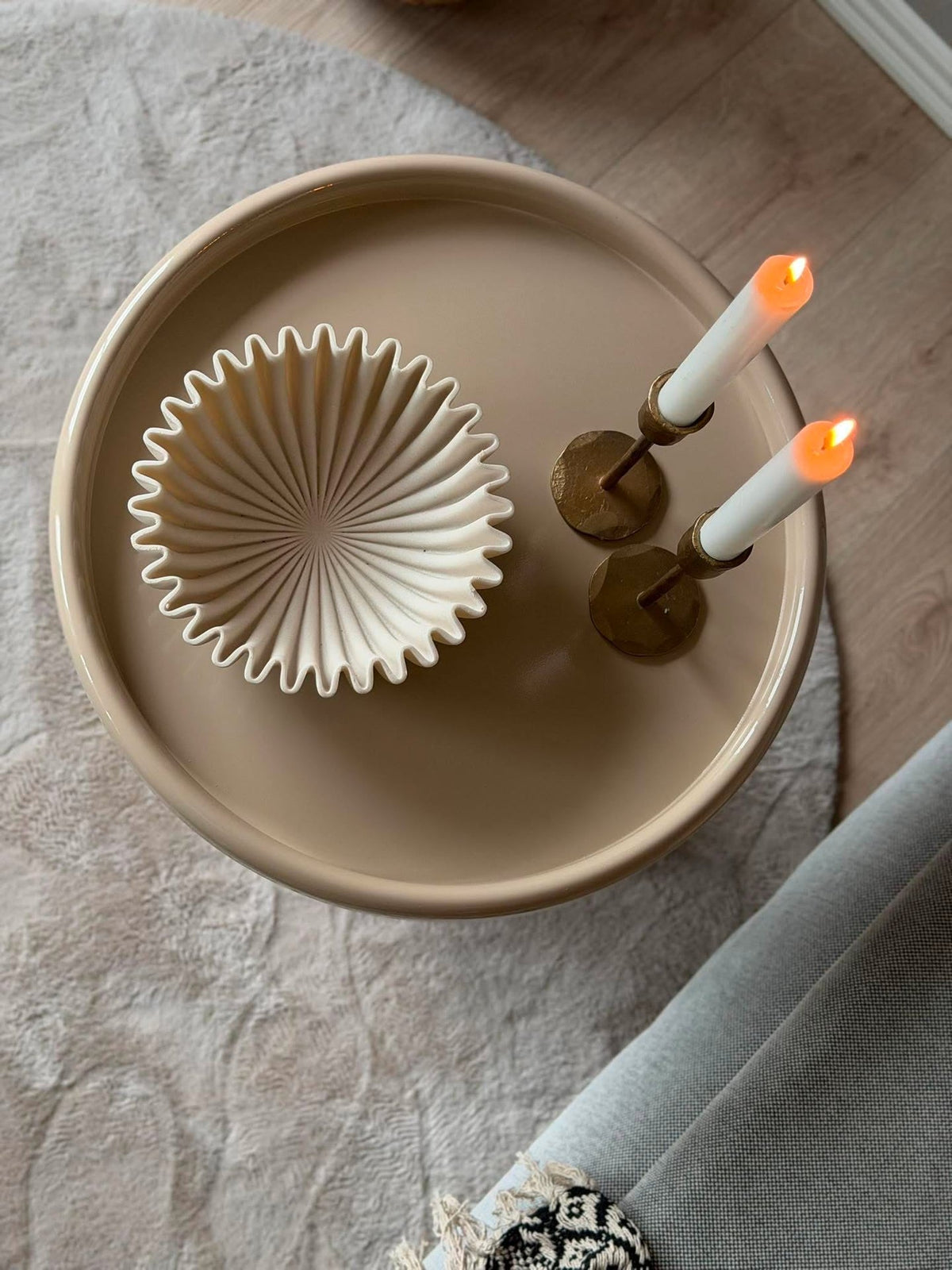 Table d’appoint - Shiny Beige