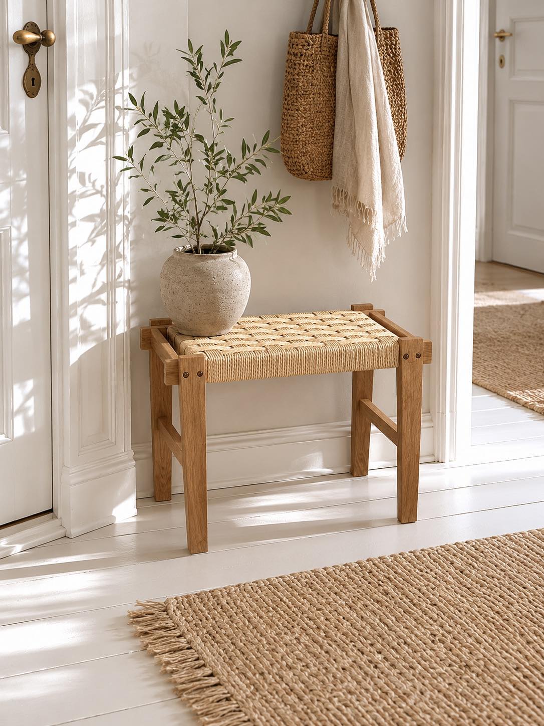 Tabouret Chêne naturel