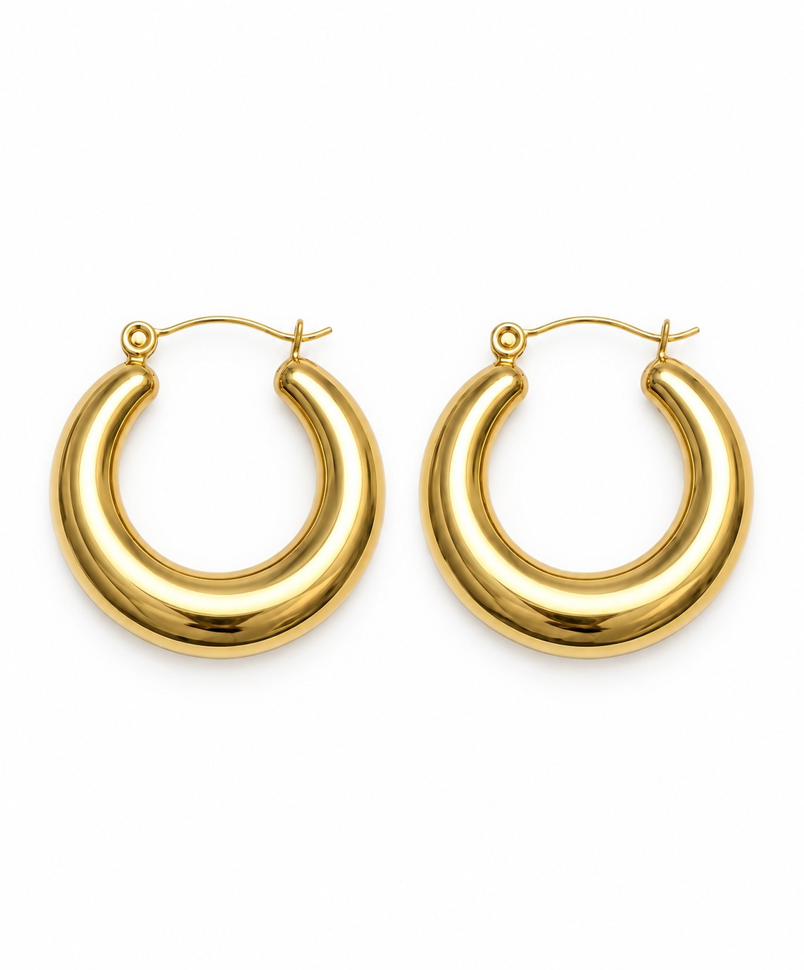 Boucles d’oreilles Baby plaquées or 18K Résistantes à l’eau