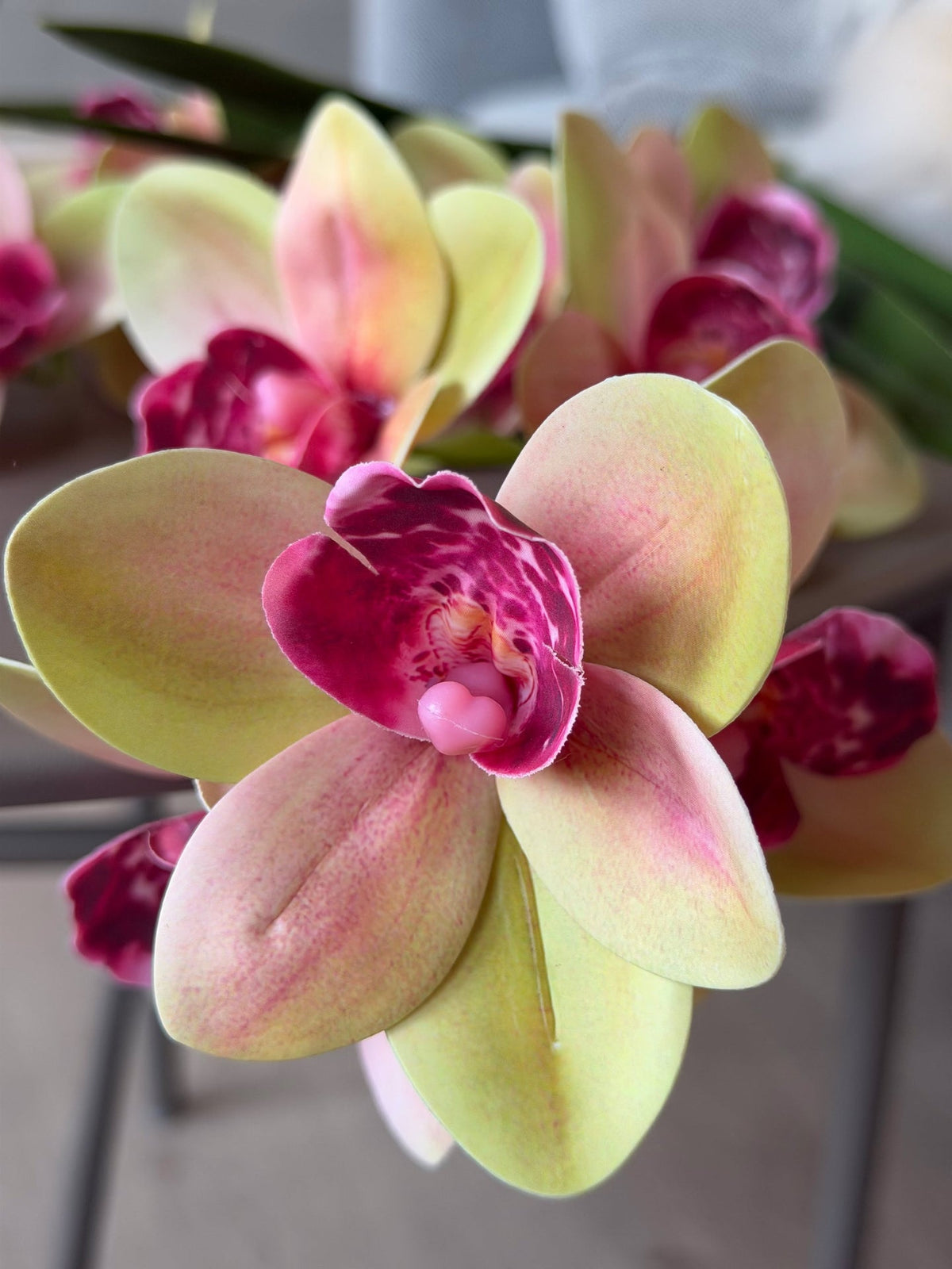 Tige d’orchidée - Rose 70 cm