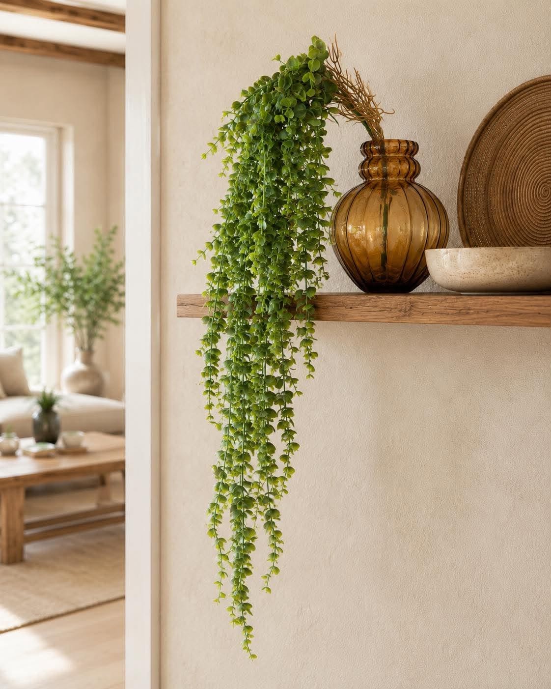 Plante retombante sur tige