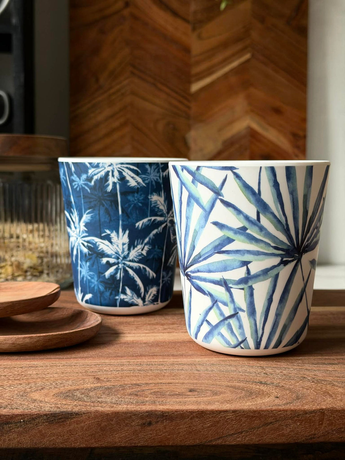 Tasse en mélamine - Mix bleu color