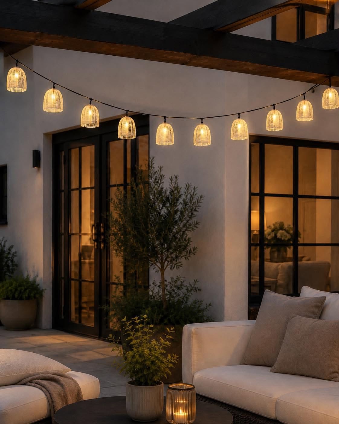Guirlande lumineuse CLEAR à énergie solaire