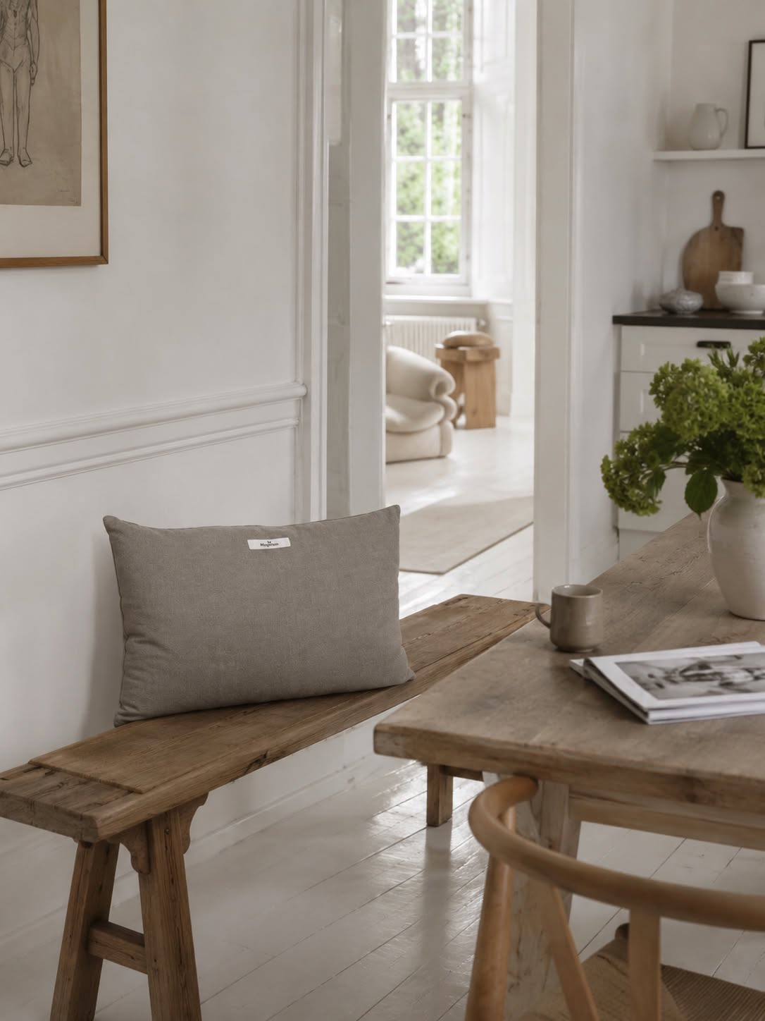 Housse de coussin by Mogensen - Kaki