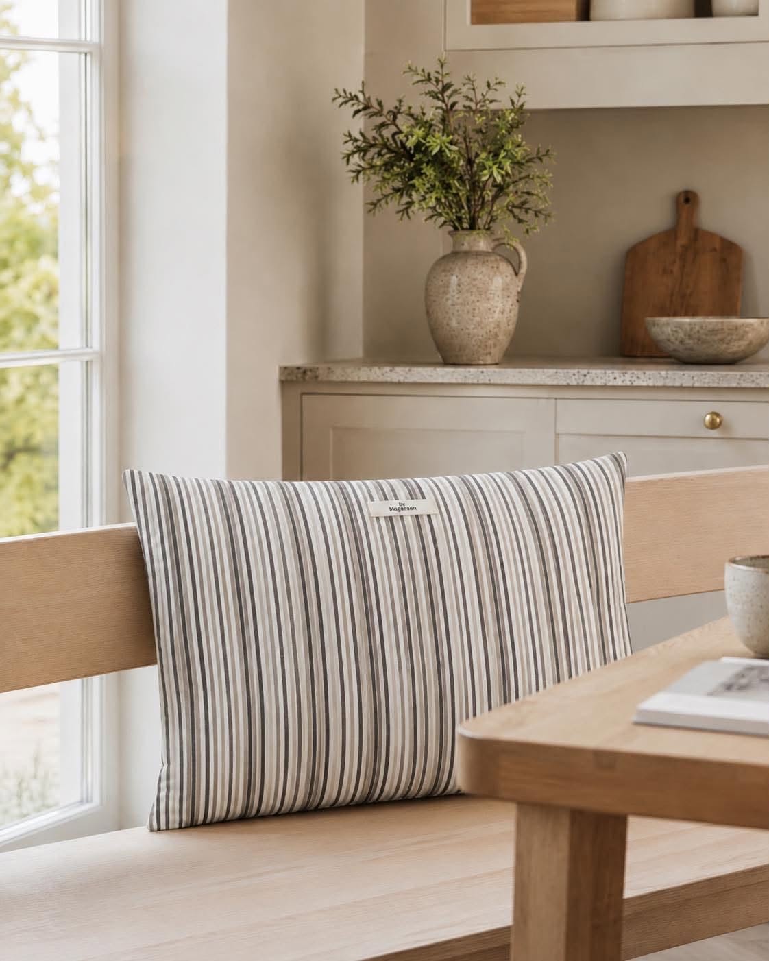 Taie d’oreiller by Mogensen - Small Stripes 40x60