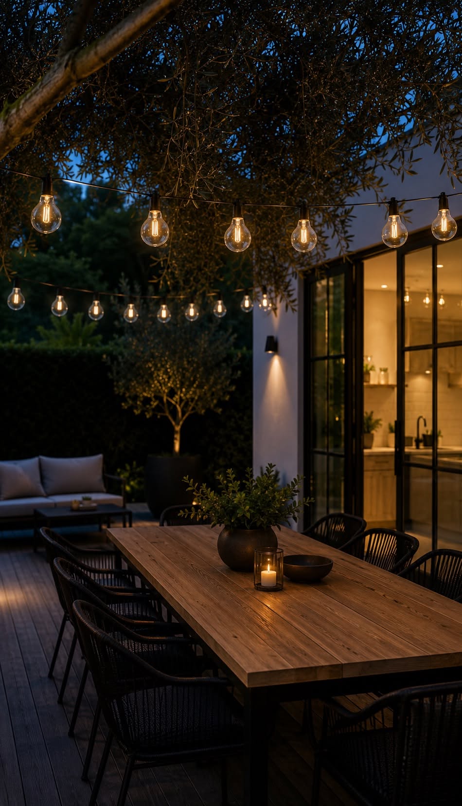 Guirlande lumineuse ELLA GREY à énergie solaire - 20 lumières