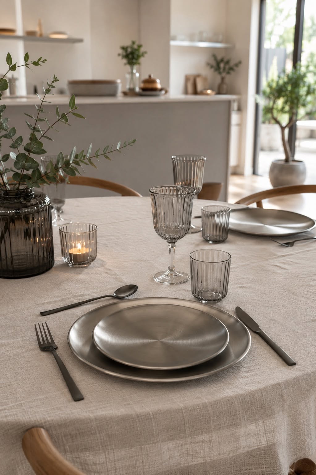 Assiette  – Acier inoxydable