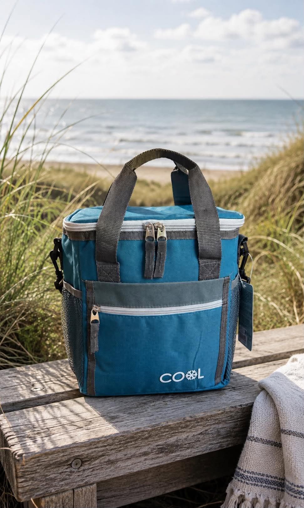 Sac isotherme bleu foncé - Small