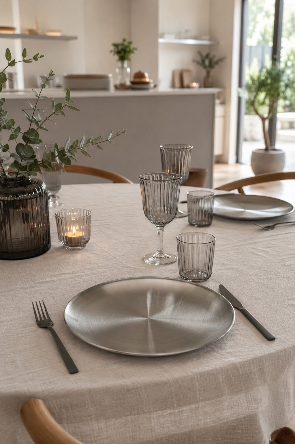 Assiette  – Acier inoxydable