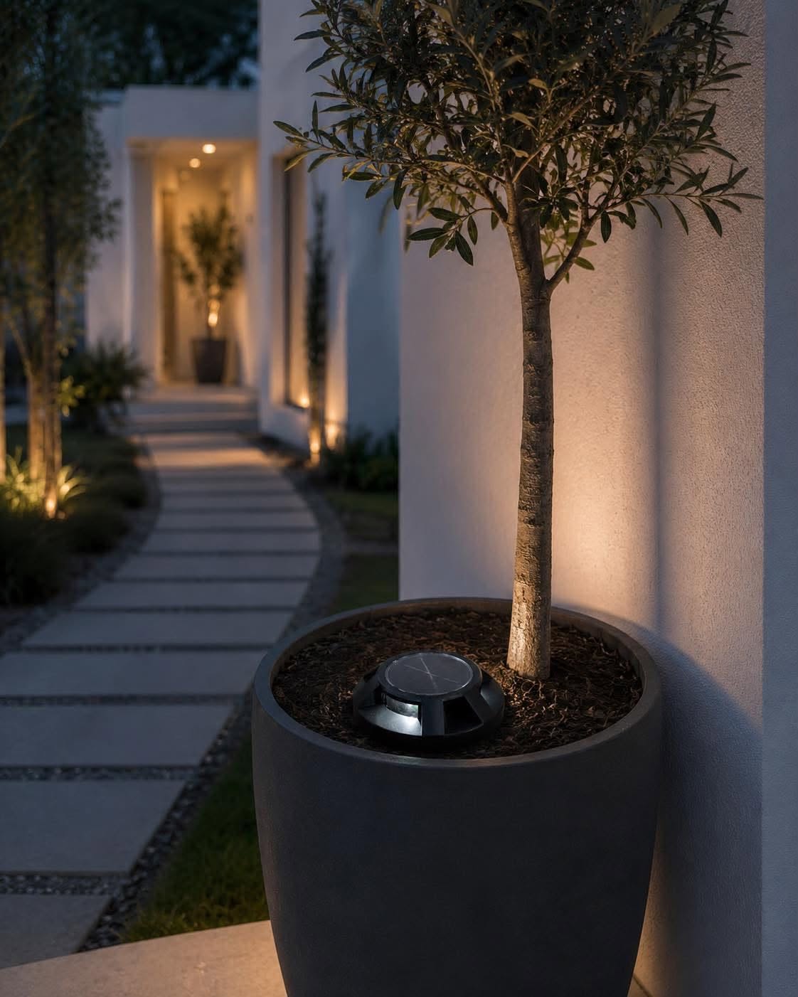 Spots de jardin UFO avec solaire