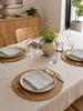 Serviettes de table 4 pièces - Gris