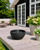 Bassine miroir black garden