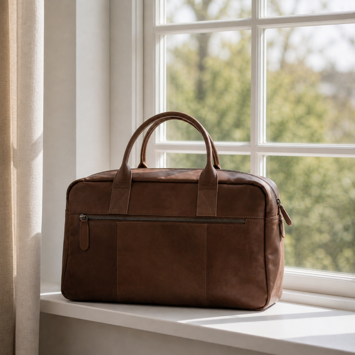 Sac week-end small Faust - Dark brown