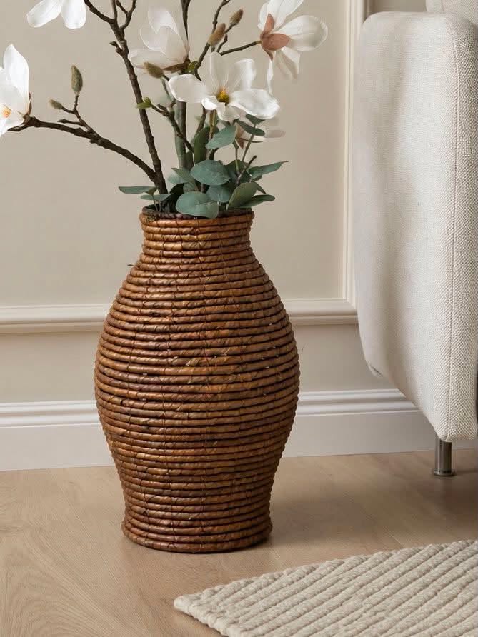 Vase feuilles de bananier
