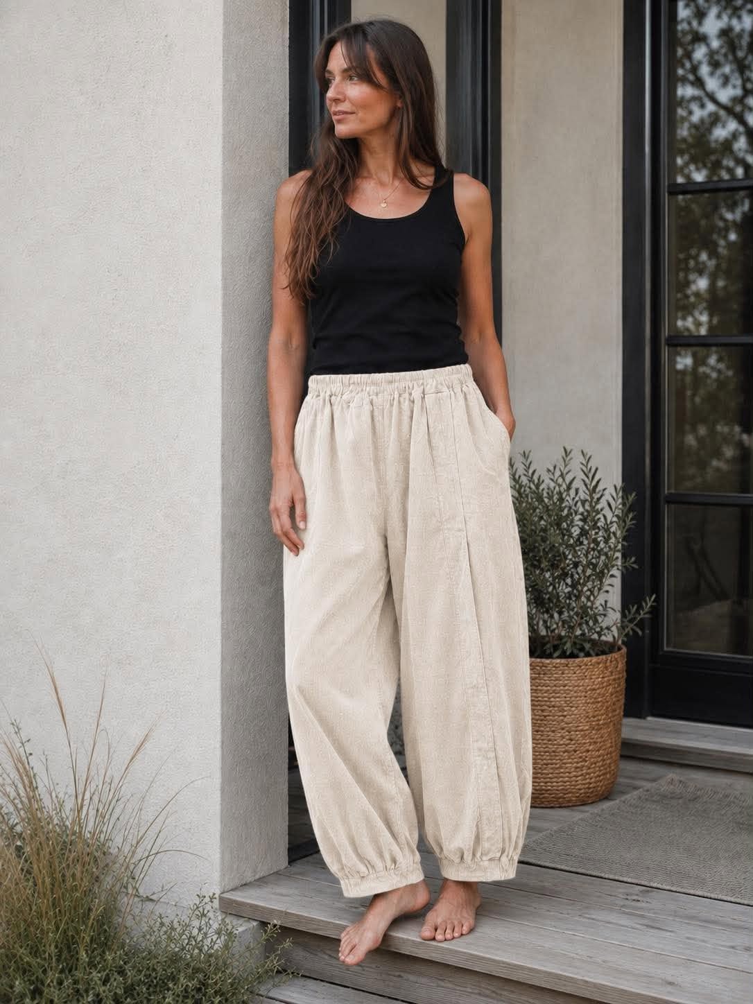 Pantalon Marceline Soia en velours côtelé bébé