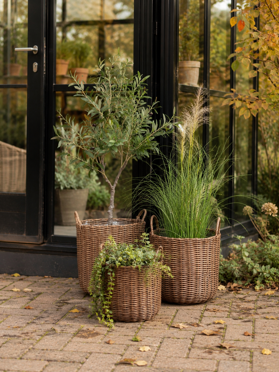 Paniers à plantes - Lot de 3 pièces
