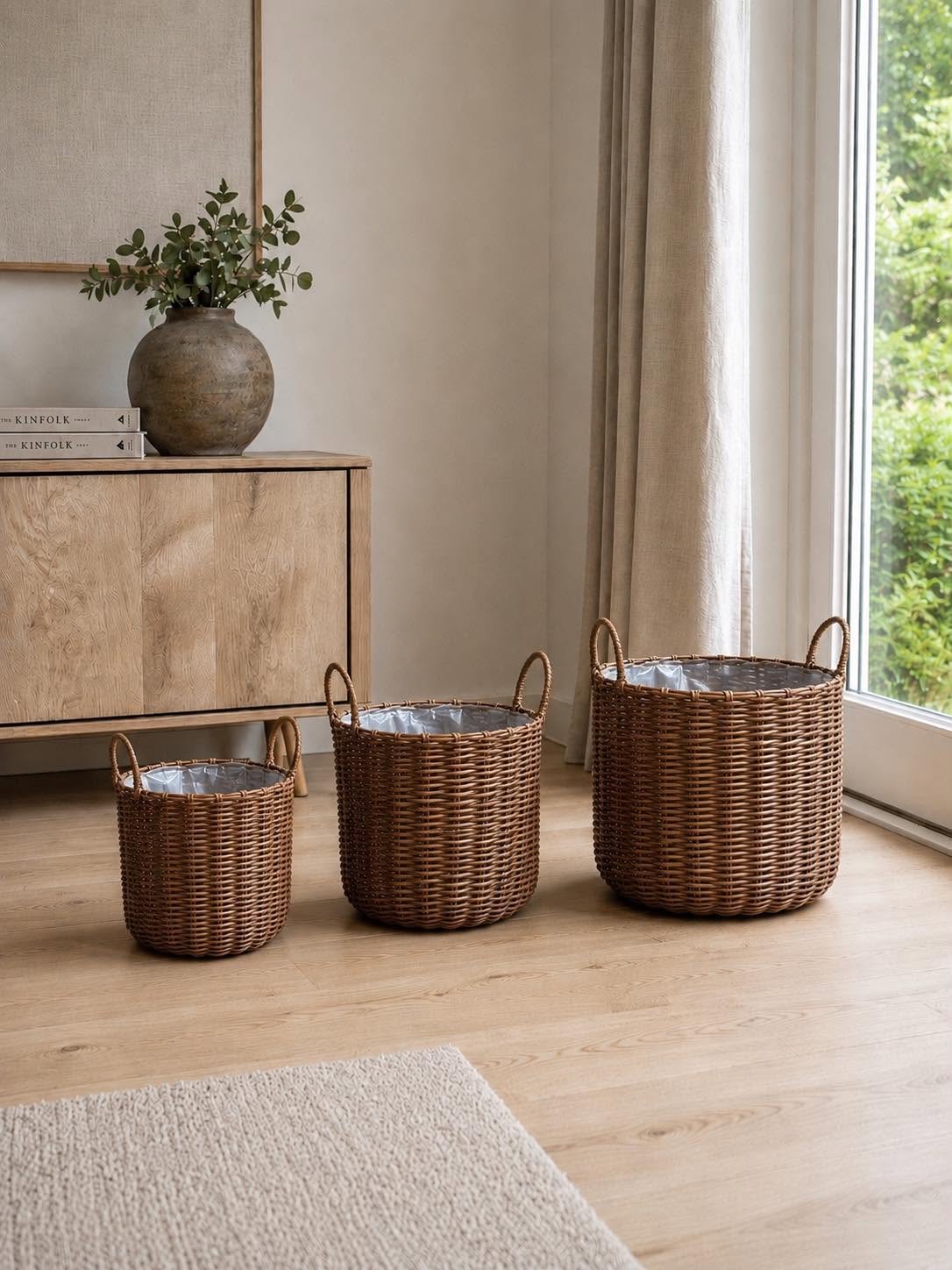 Paniers à plantes - Lot de 3 pièces